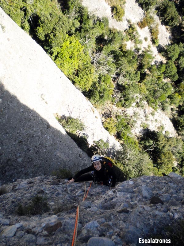 Últims metres de la darrera tirada